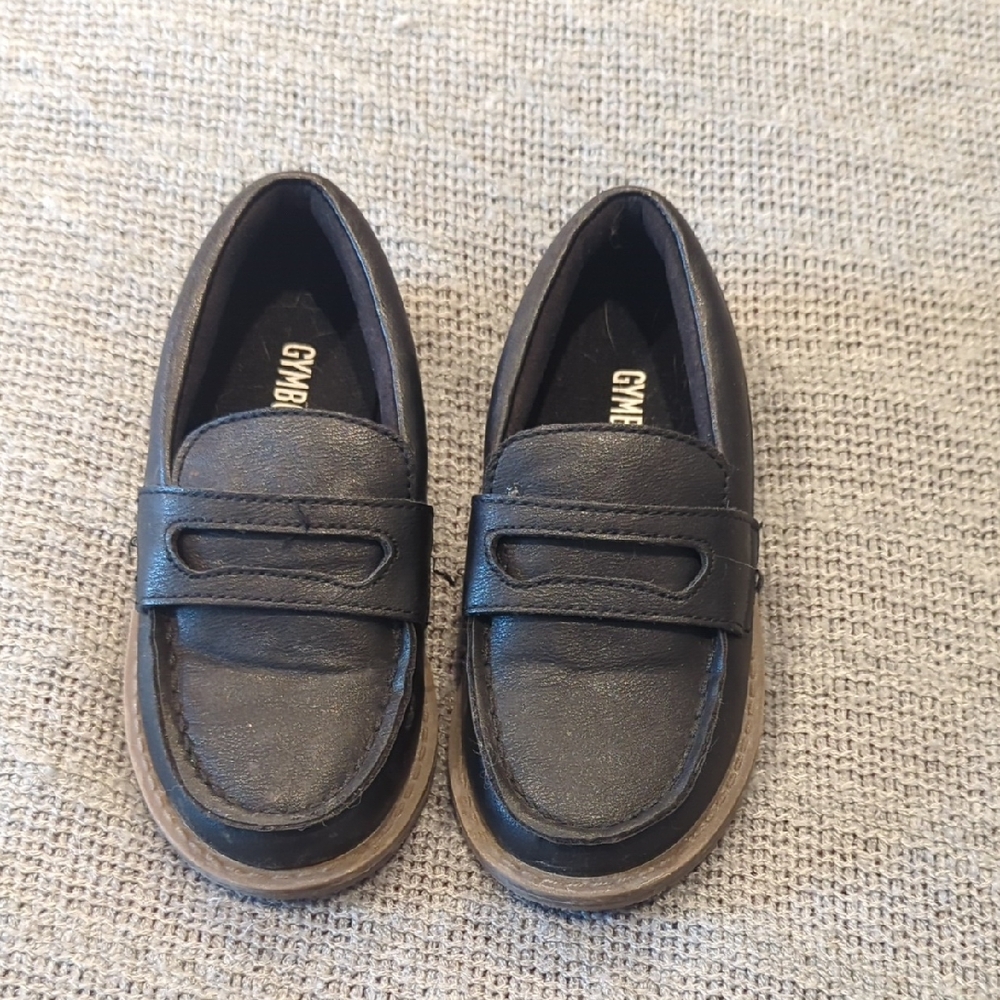 Gymboree || Boys 10T, Black Dress Shoe || Classic Loafer Style